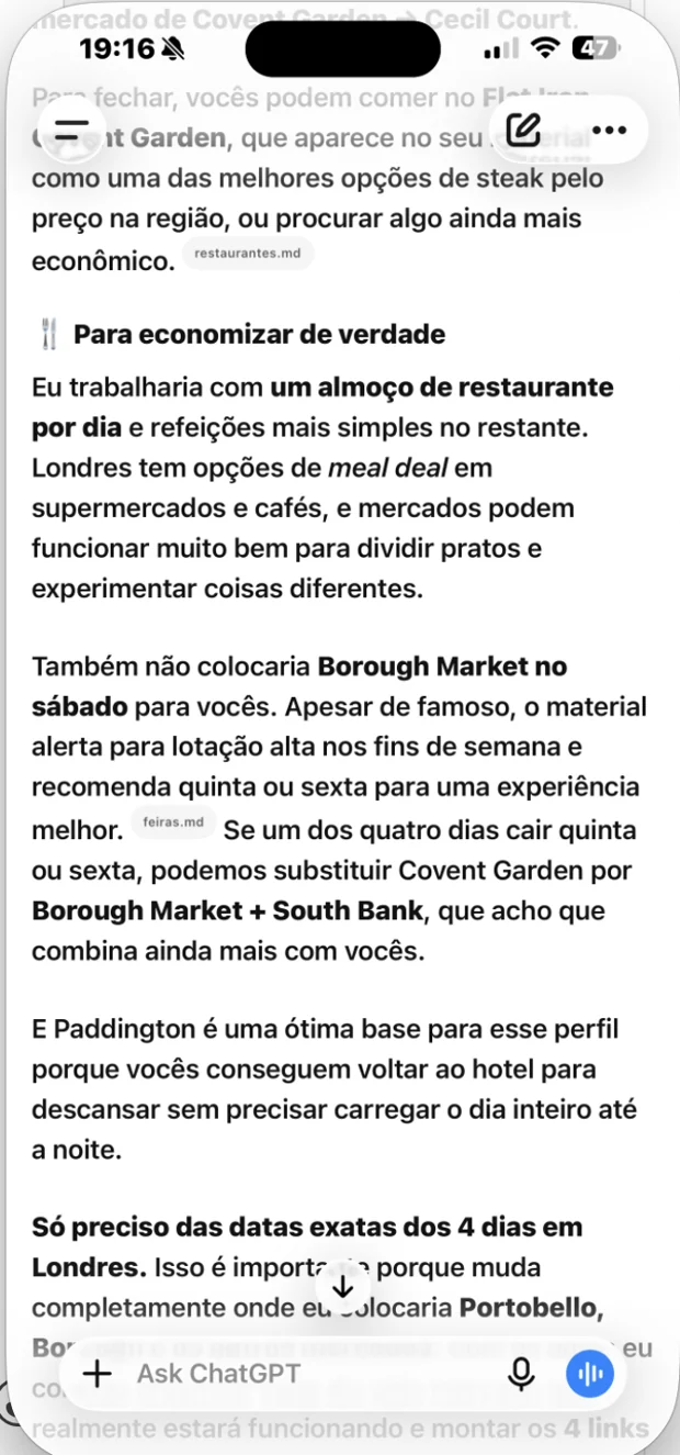 Onde almoçar barato de verdade em Londres